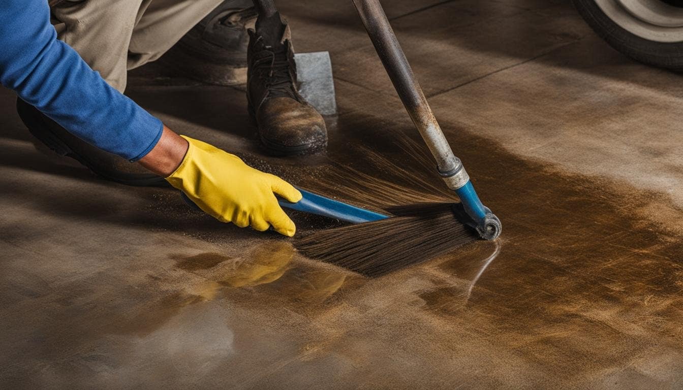 How to Clean Dirty Garage Floor